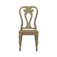 Chaise d'appoint à dossier droit Splat de Magnolia Manor (lot de 2)