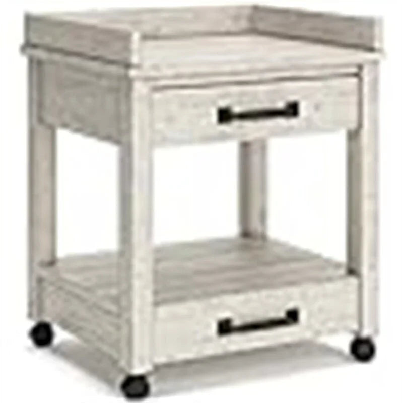 Meuble de rangement pour imprimante de bureau industriel - 61 P x 56 L x 58 H cm