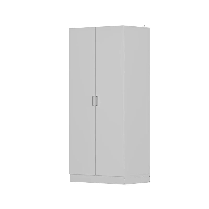 Armoires-penderies 2 portes autoportantes pour chambre avec tringle de suspension