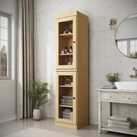 Meuble sous-vasque 100 % bois massif 42 cm avec portes en option par Palace Imports