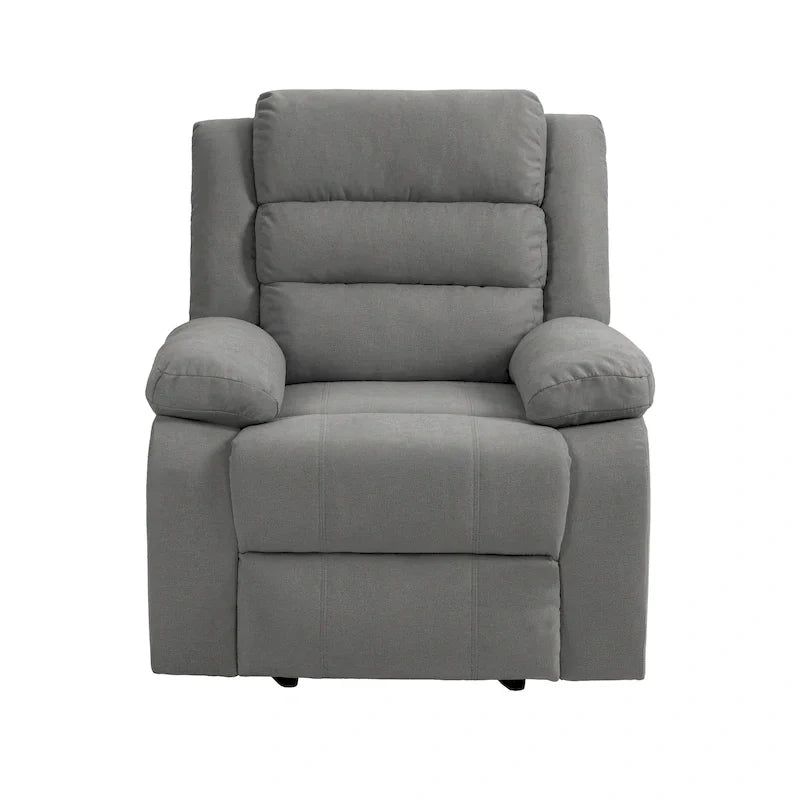Fauteuil inclinable manuel classique et traditionnel, ensemble de 2