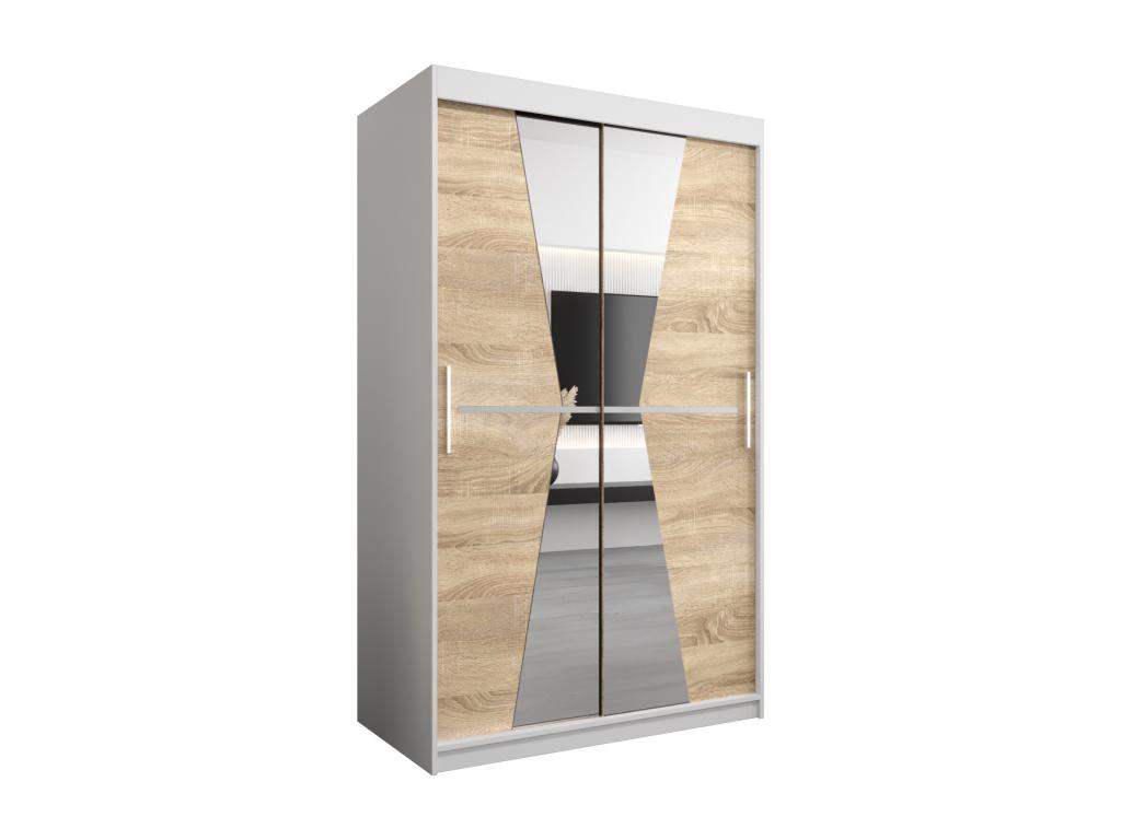 Armoire - Argent/Beige/Blanc