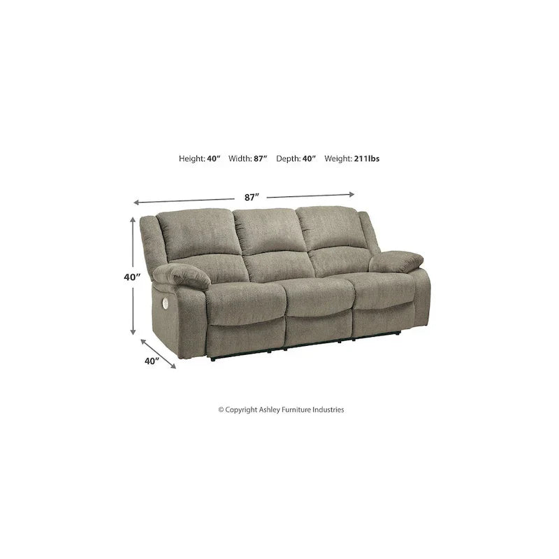 Signature Design by Ashley Draycoll - Ensemble de salon 2 pièces - 87 L x 40 P x 40 H