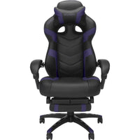 Chaise de jeu RESPAWN 110 Pro - Chaise de jeu avec repose-pieds, chaise de bureau ergonomique
