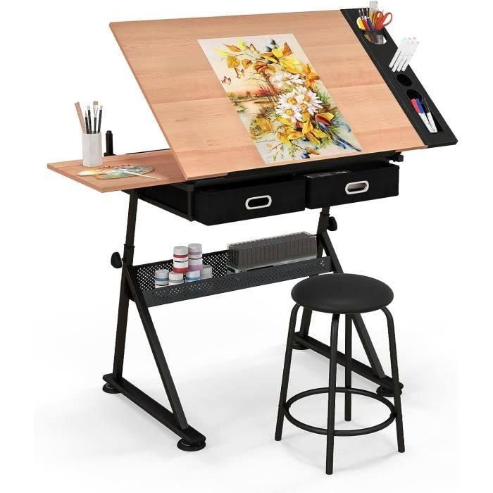 Table - Bois/Noir #6