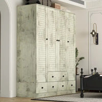Armoire penderie placard 59L Grande armoire autonome blanche