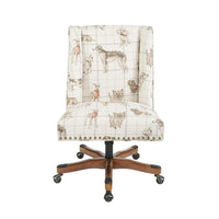 Chaise de bureau pivotante Violet