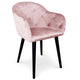Fauteuil - Rose/Noir