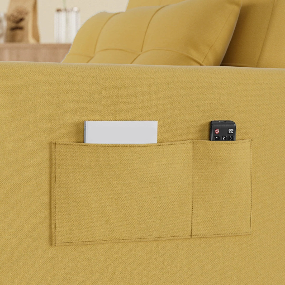 Canapé-lit réglable 3 en 1, fauteuil-canapé escamotable, lit pliant convertible pour salon