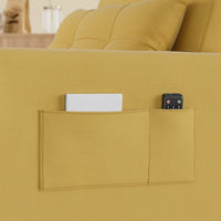 Canapé-lit réglable 3 en 1, fauteuil-canapé escamotable, lit pliant convertible pour salon