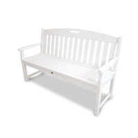 Banc POLYWOOD Trex Outdoor Furniture Yacht Club 60 pouces