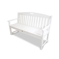 Banc POLYWOOD Trex Outdoor Furniture Yacht Club 60 pouces