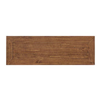 The Gray Barn Downington Table console de canapé à 2 tiroirs en bois massif