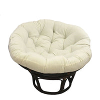 Fauteuil Papasan en rotin Bali 42 po avec coussin en sergé