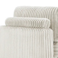 Canapé modulable en tissu pour salon et chambre à coucher