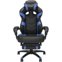 Chaise de jeu RESPAWN 110 Pro - Chaise de jeu avec repose-pieds, chaise de bureau ergonomique