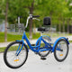 Tricycle adulte 26 vélo 3 roues 7 vitesses Trike