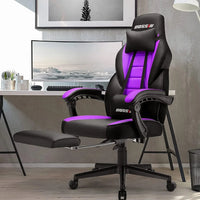 BOSSIN Chaise de gaming style racing, chaise de gamer grande et haute 300 lb à dossier haut chaise informatique