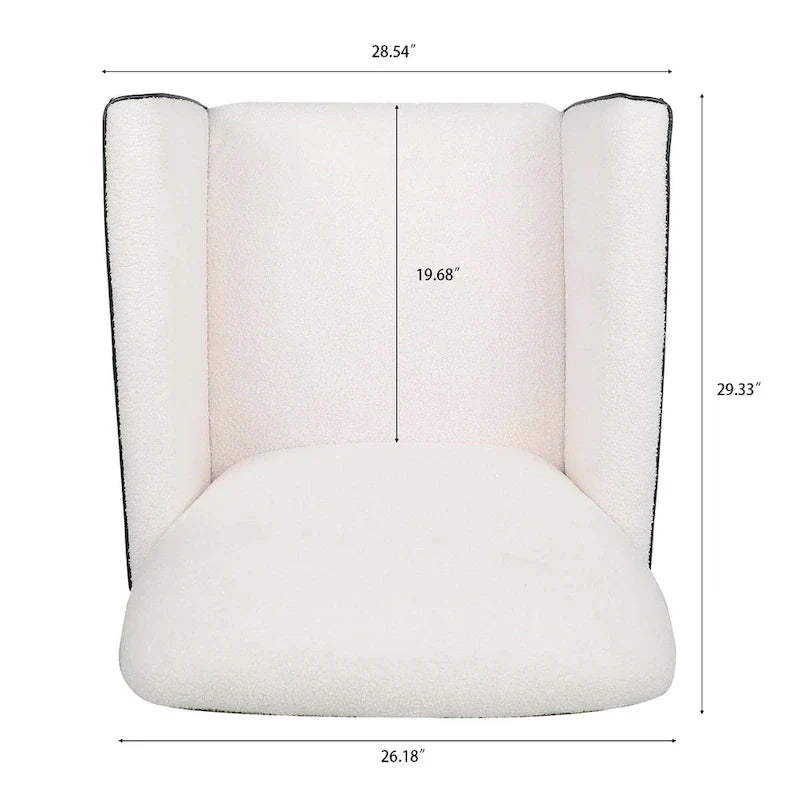 Fauteuils d'appoint modernes pour le salon