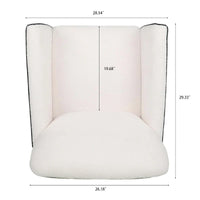 Fauteuils d'appoint modernes pour le salon