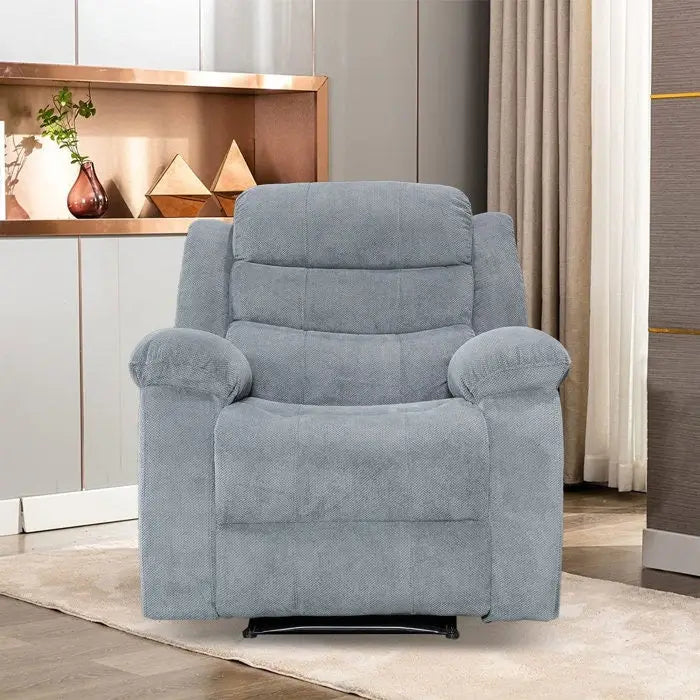 Fauteuil Inclinable Moelleux avec Fonction Massage et Chaleur
