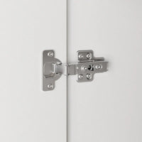 Armoire penderie autoportante de 63 pouces de large avec tiroirs