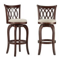 Rovinj Tabouret de bar pivotant à dossier volute
