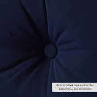 Sunbrella Ensemble de coussins d'extérieur à assise profonde premium 2 pièces