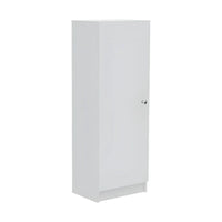HomeRoots 47 Armoire de cuisine ou de rangement en bois blanc - 16,9' X '47,4' X '12,3