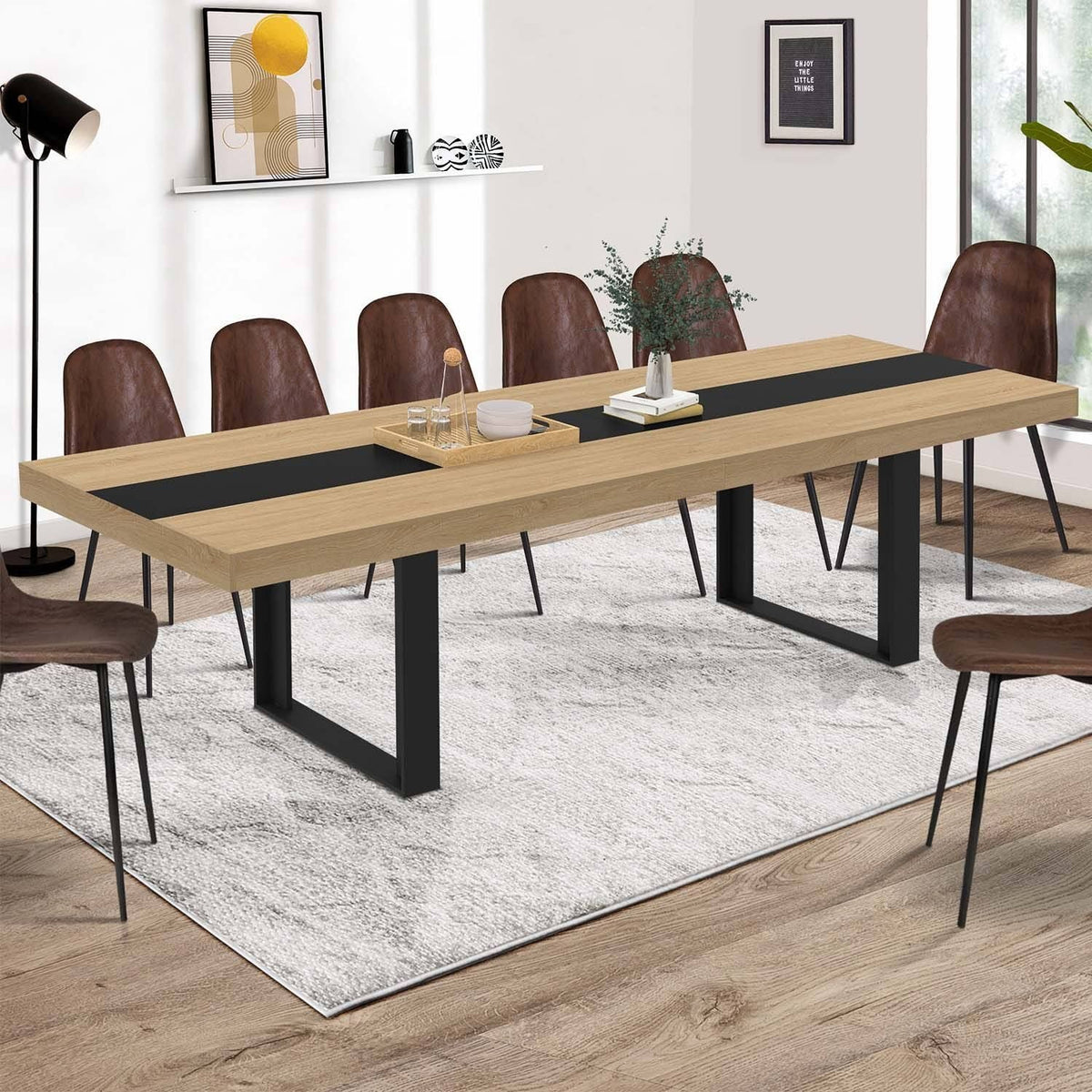 Table - Bois/Noir #4
