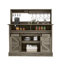Meuble bas de bar à café Moasis Farmhouse - 38,4 P x 119,9 L x 130,8 H