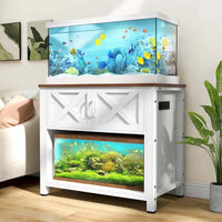 Meuble Support d'Aquarium Moasis 40-50 Gallons avec Prises de Courant