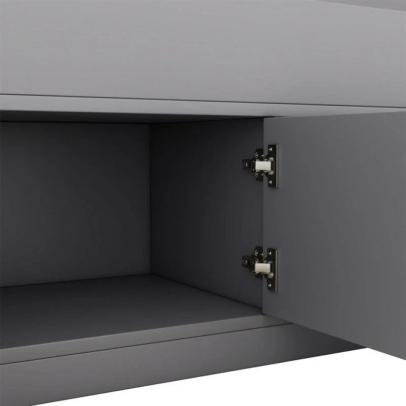 Lit plateforme capitaine double/grand avec 4 tiroirs et étagères de rangement, cadre de lit en bois massif avec tête de lit bibliothèque de rangement