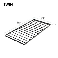 Planchette de lit en métal de 4 cm pour sommier de lit par Crown Comfort