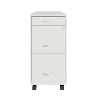 Space Solutions Classeur métallique 3 tiroirs 18 de profondeur
