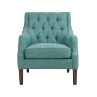 Fauteuil d'appoint capitonné moderne