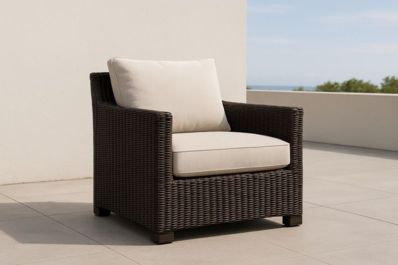 Fauteuil - Brun/Beige