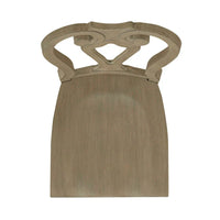 Chaise d'appoint à dossier droit Splat de Magnolia Manor (lot de 2)