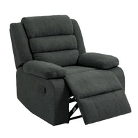 Fauteuil inclinable manuel classique et traditionnel, ensemble de 2