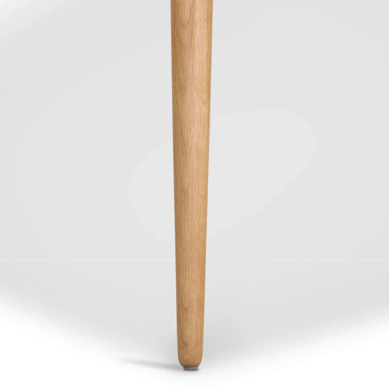 Chaise de salle à manger Poly & Bark Enzo - Bois de chêne massif