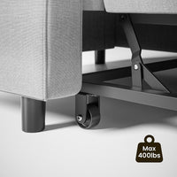 Canapé-lit réglable 3 en 1, fauteuil-canapé escamotable, lit pliant convertible pour salon