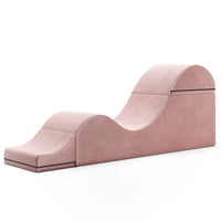 Avana Kami Méridienne convertible / yoga & massage - ottoman 2 en 1 avec fauteuil de yoga escamotable dissimulé, microvelours - N/A