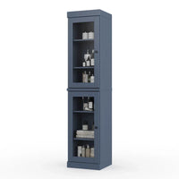 Meuble sous-vasque 100 % bois massif 42 cm avec portes en option par Palace Imports