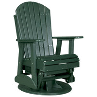 Fauteuil planeur pivotant Adirondack en polybois