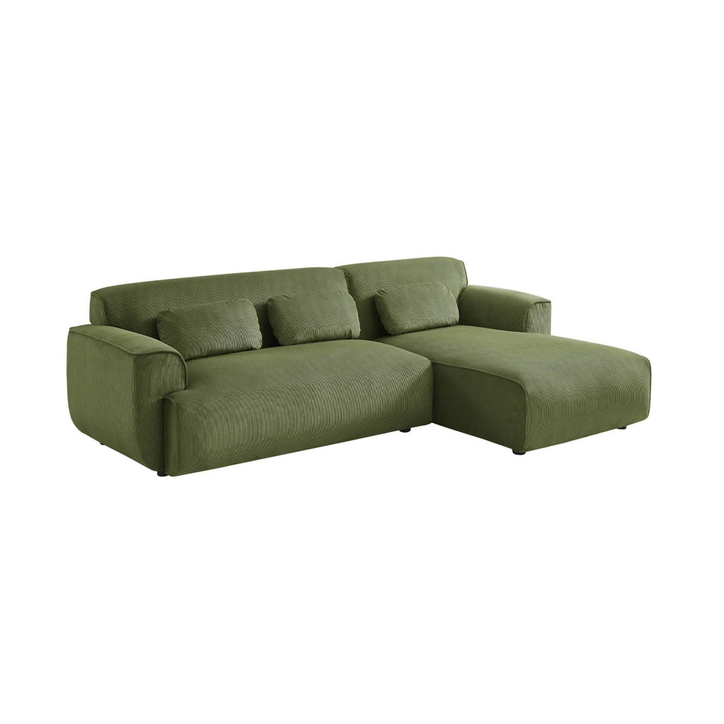 Canapé d'angle - Vert #2