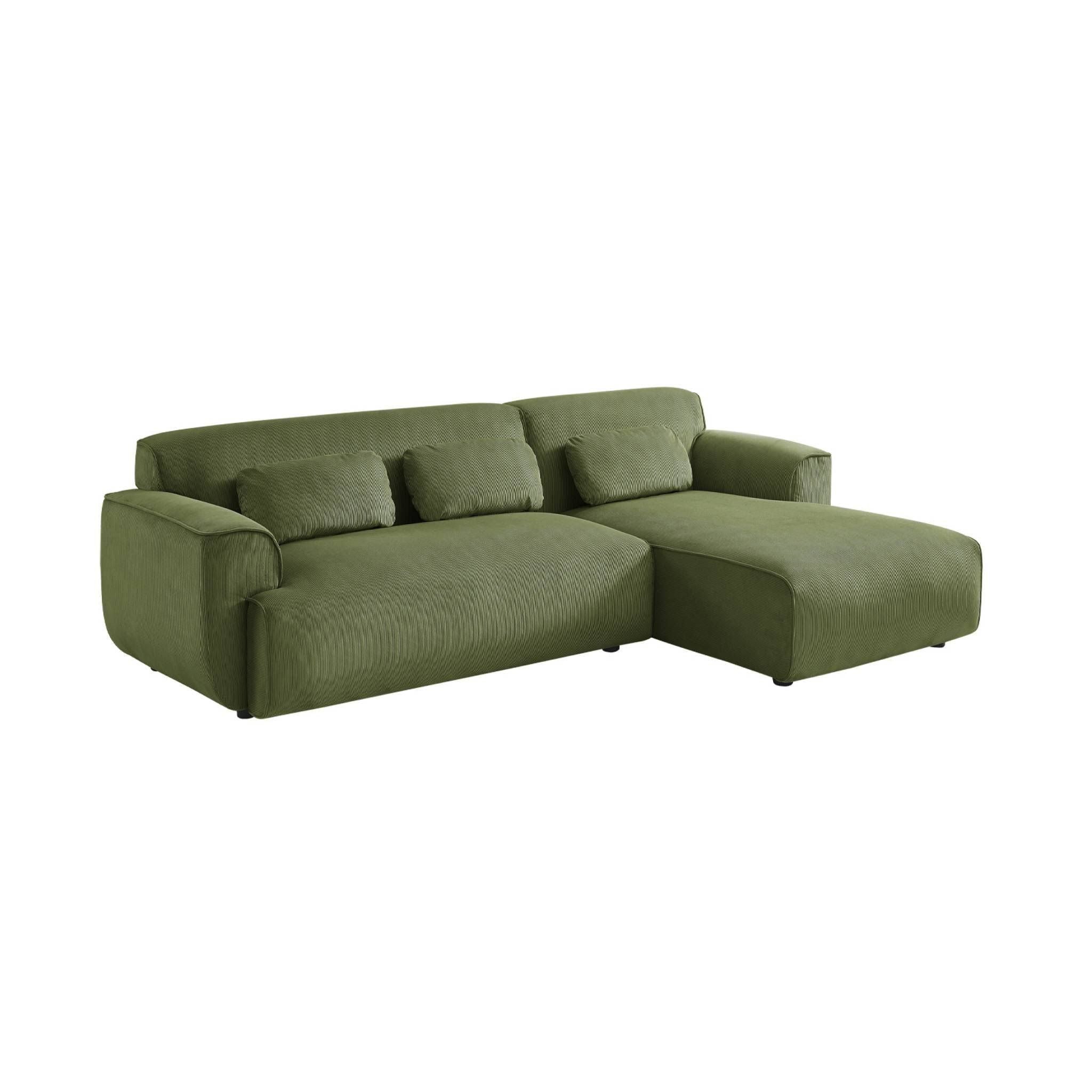 Canapé d'angle - Vert #2