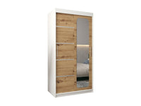 Armoire - Argent/Blanc/Marron