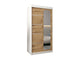 Armoire - Argent/Blanc/Marron