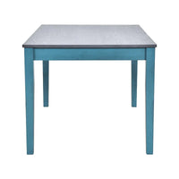 Ensemble de salle à manger 6 pièces en bois avec 4 chaises et un banc, table avec tiroir