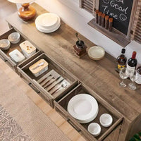 Buffet de ferme, Bar à café, Bar à vin pour salle à manger - S.O.